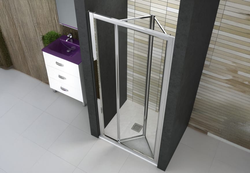 Mampara de ducha Torvisco Burdeos Detalle 2