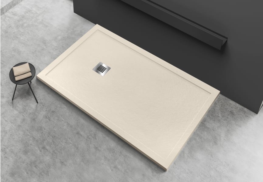 Plato de ducha de resina de Bruntec Arco Principal 1