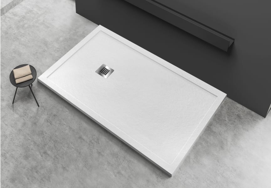 Plato de ducha de resina de Bruntec Arco Principal 2