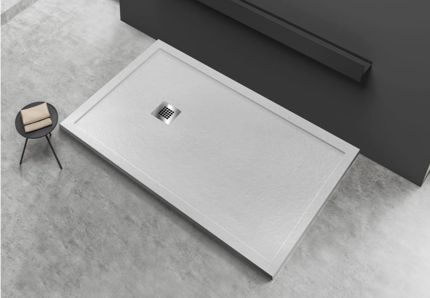 Plato de ducha de resina de Bruntec Arco Principal 3