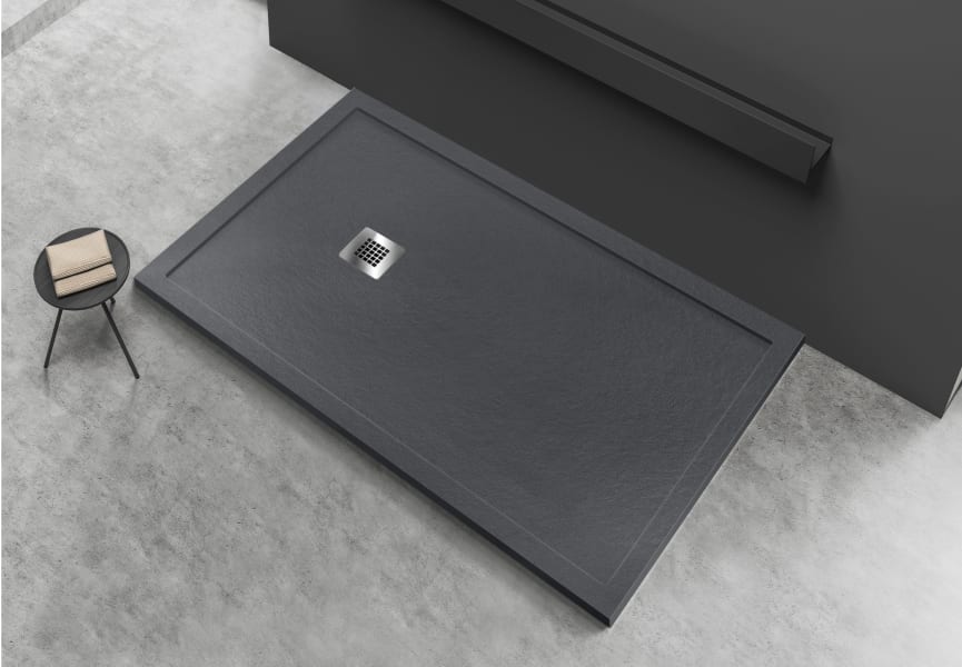 Plato de ducha de resina de Bruntec Arco Principal 6