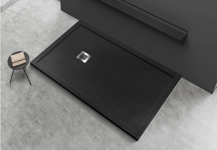 Plato de ducha de resina de Bruntec Arco Principal 4