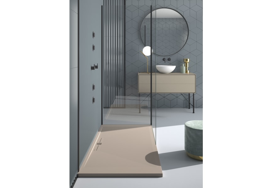 Plato de ducha Bruntec Design Tiden Ambiente 2