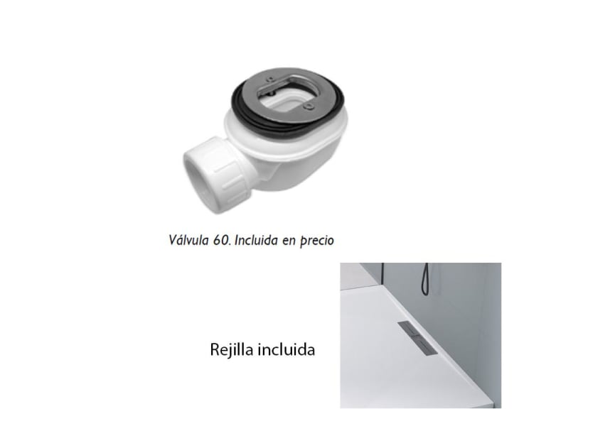 Plato de ducha Bruntec Design Tiden Croquis 7
