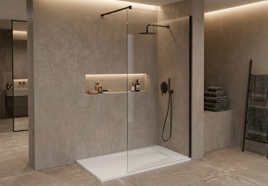 Kit plato de ducha con mampara Bruntec Alana Principal 0