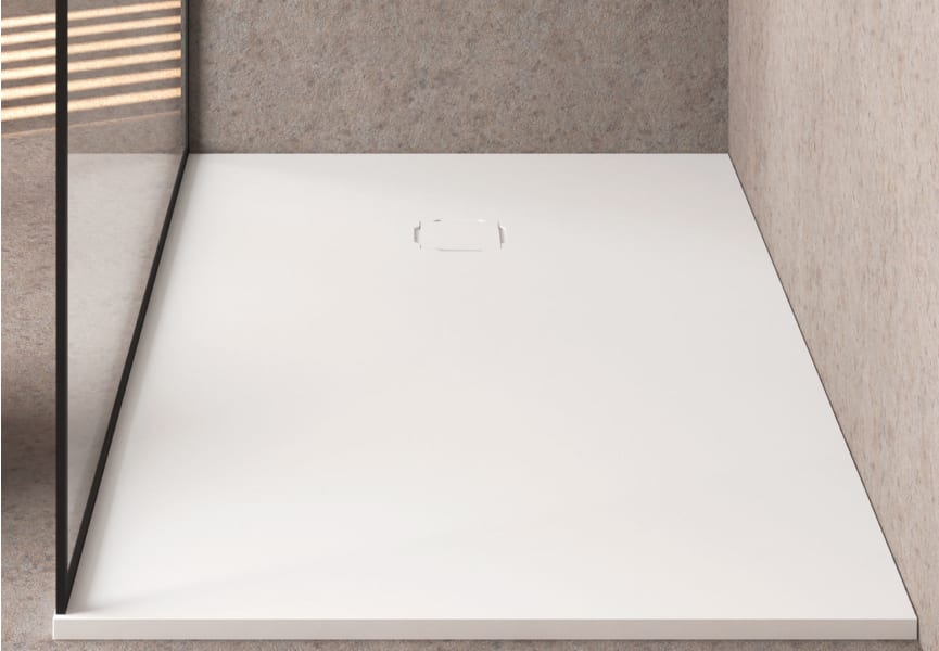 Plato de ducha Solid Surface Hidronatur Perseo Detalle 1
