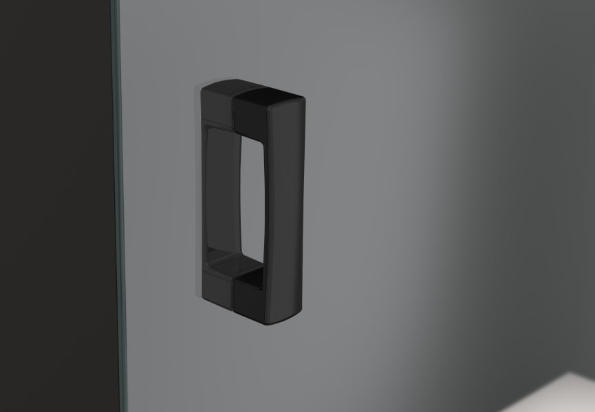 Mampara de ducha Profiltek Glam (GL-213) Detalle 1