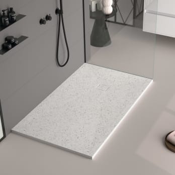 Platos de ducha de resina Bruntec Design 3D Granito