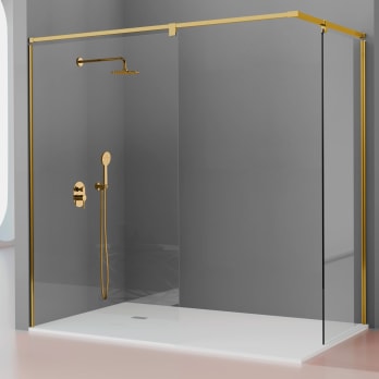 Mampara de angular de ducha Kassandra Fresh Salomón  FS633 + FS623
