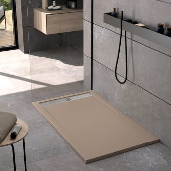 Plato de ducha Bruntec Design Mont Blanc