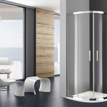 Mampara de ducha semicircular Prestige GME