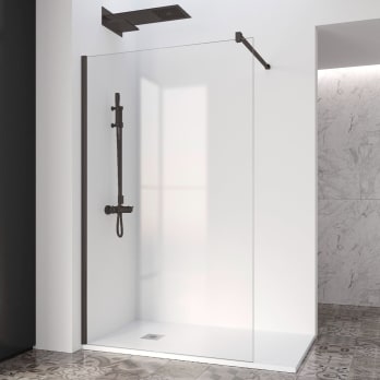 Mampara de ducha panel fijo Profiltek Fado