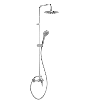 Conjunto de ducha y bañera empotrado Tres Base Plus