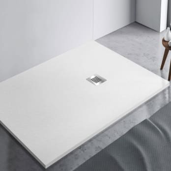 Plato de ducha de resina de Bruntec Luma