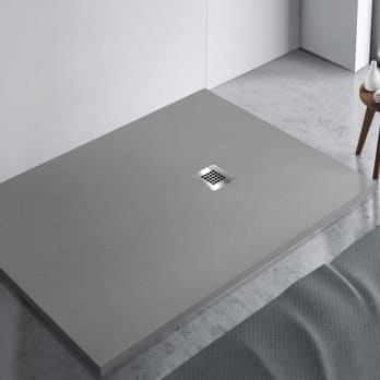 Plato de ducha de resina de Bruntec Luma