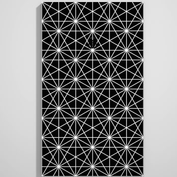 Platos de ducha de resina decorados Bruntec Design 3D Geométricos