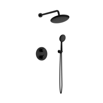 Conjunto de ducha empotrado de Lluvibath Bambú