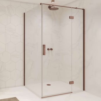 Mampara de ducha angular Bruntec Kira(400B)