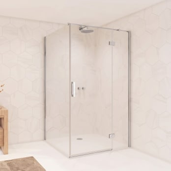 Mampara de ducha angular Bruntec Aurea (400B)