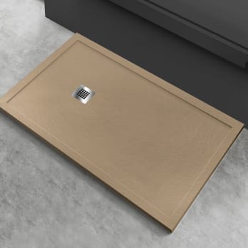 Plato de ducha de resina de Bruntec Arco