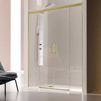Mampara de ducha frontal -Kassandra- Glase (GS100)