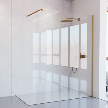 Mampara de ducha en Acero Inox Dione