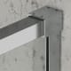 Mampara de ducha angular corredera Bruntec Aria 8
