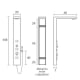 Columna de ducha Mizu Sagobar Croquis 1