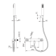 Grifo de ducha Imex Bless 28