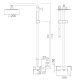 Conjunto de ducha Imex Bremen Croquis 2