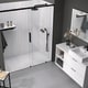 Platos de ducha de resina decorados Bruntec Design 3D Madera Rústica Ambiente 5