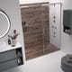 Platos de ducha de resina decorados Bruntec Design 3D Madera Rústica Ambiente 8