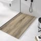 Platos de ducha de resina decorados Bruntec Stone 3D Madera Principal 2