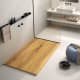 Platos de ducha de resina decorados Bruntec Stone 3D Madera Principal 0