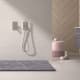 Platos de ducha de resina decorados Bruntec Stone 3D Mármol 11