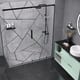 Platos de ducha de resina decorados Bruntec Design 3D Cemento Ambiente 3