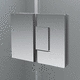 Mampara de ducha angular Adhara (400B) Detalle 7