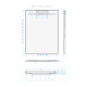 Plato de ducha Bruntec Elite Croquis 11