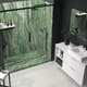 Platos de ducha de resina decorados Bruntec Design 3D Marmol Travertino Ambiente 1