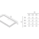 Plato de ducha de resina Nuovvo Infinity Croquis 5