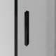 Mampara de bañera GME Basic perfil negro Detalle 2