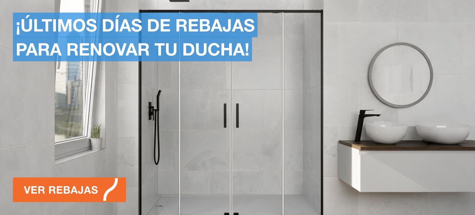 Ofertas en mamparas de ducha