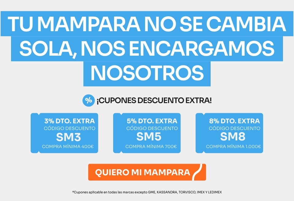 MAMPARAS DE DUCHA