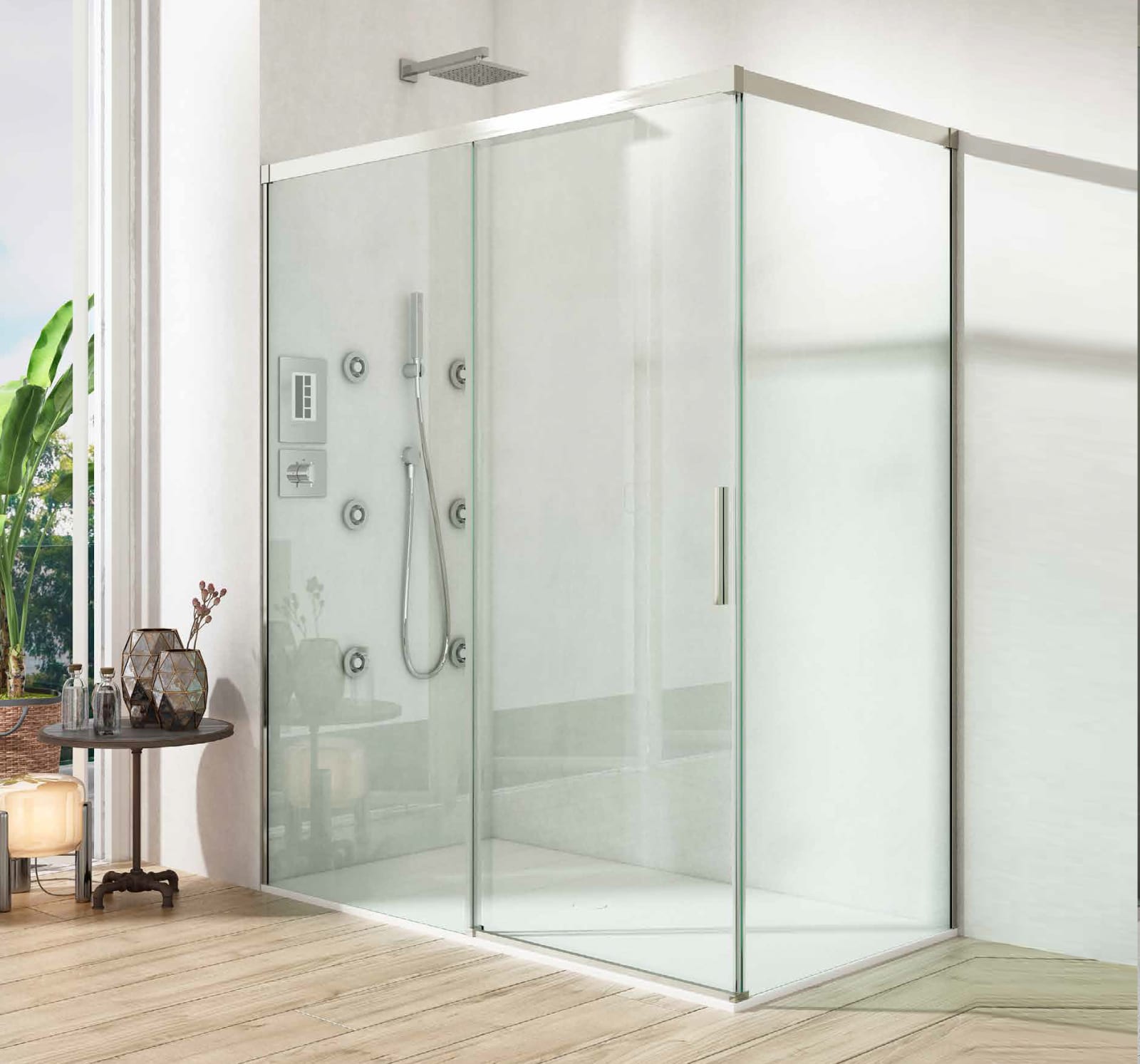 Mampara de ducha Glassinox Calais Principal 0