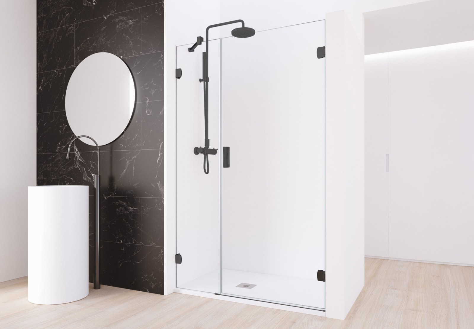 Mampara de ducha Profiltek Newglass (NE-205) Principal 0