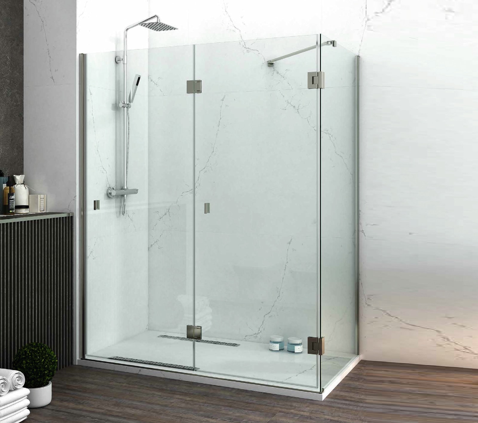 Mampara de ducha Glassinox Galápagos Principal 0