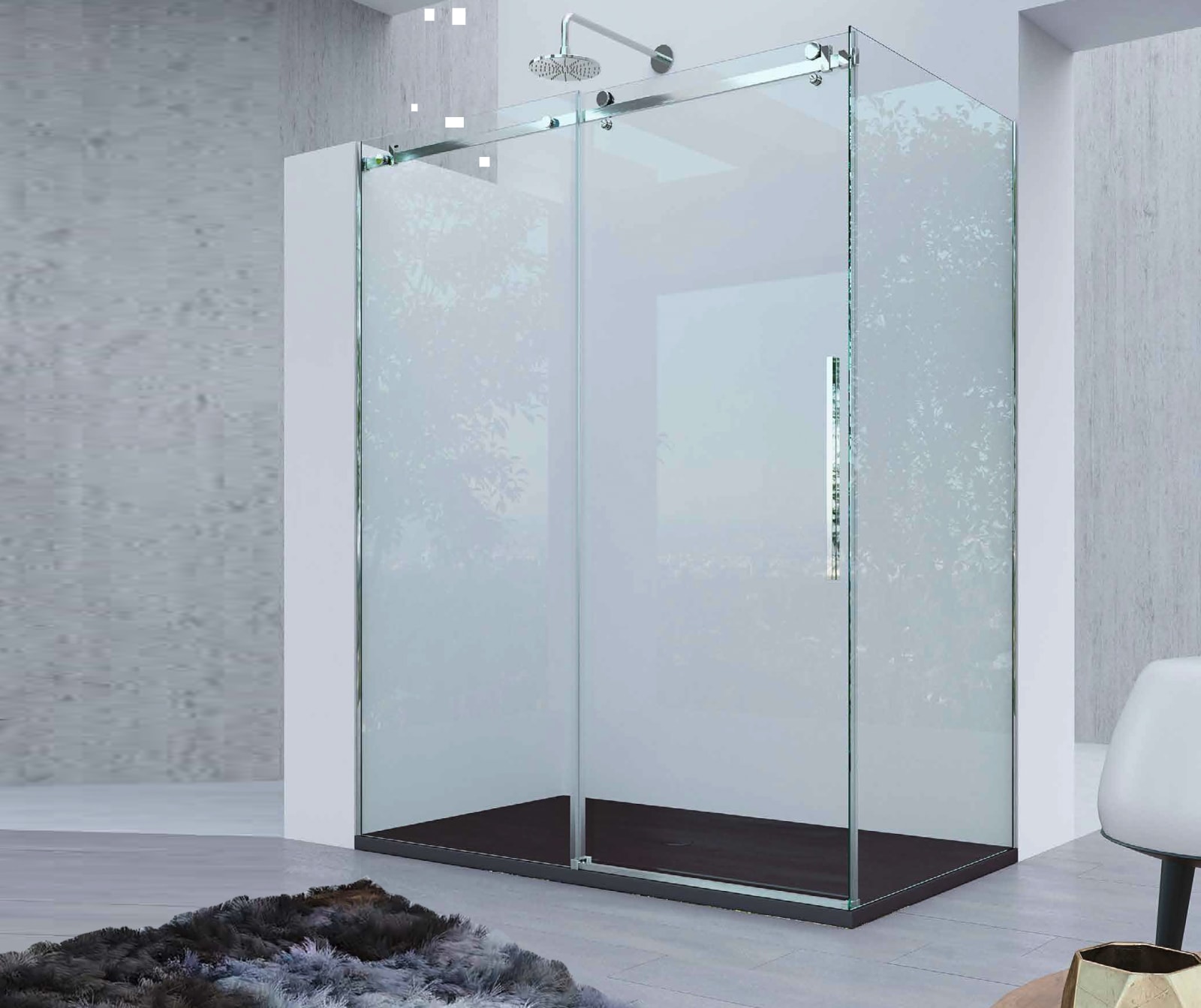Mampara de ducha Glassinox Bernini Principal 0