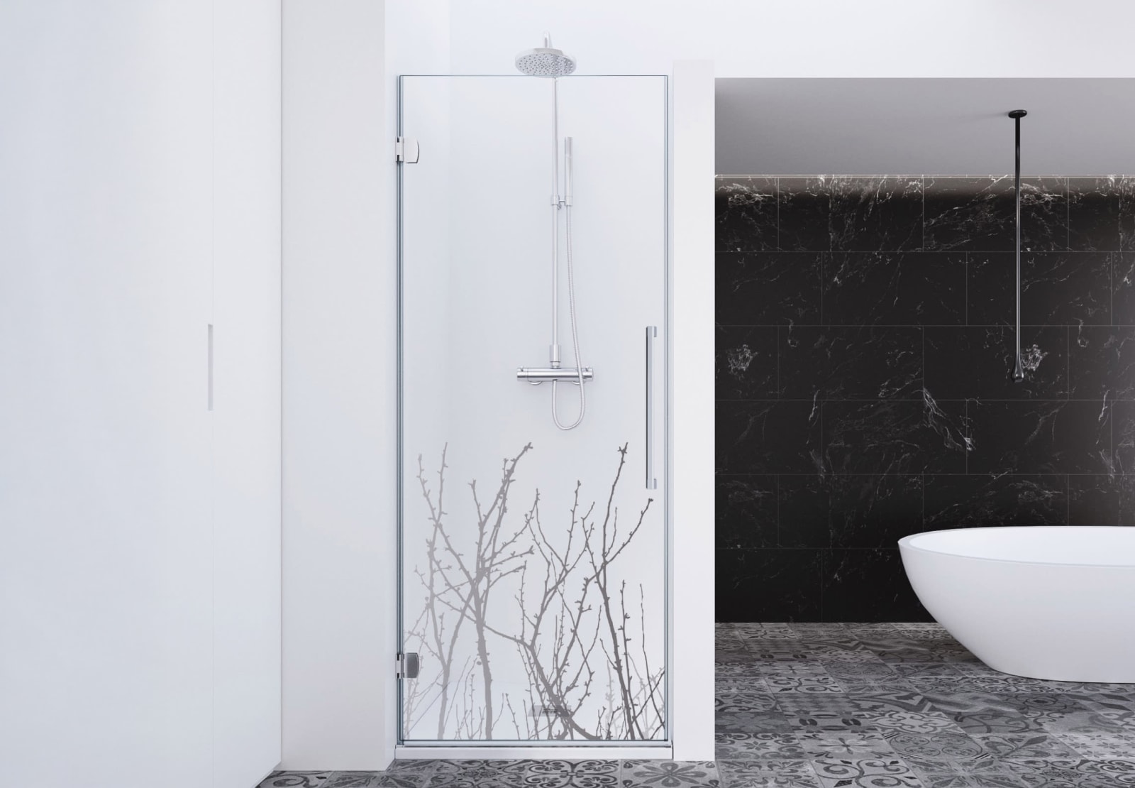Mampara de ducha Profiltek Newglass (NE-210) Principal 0