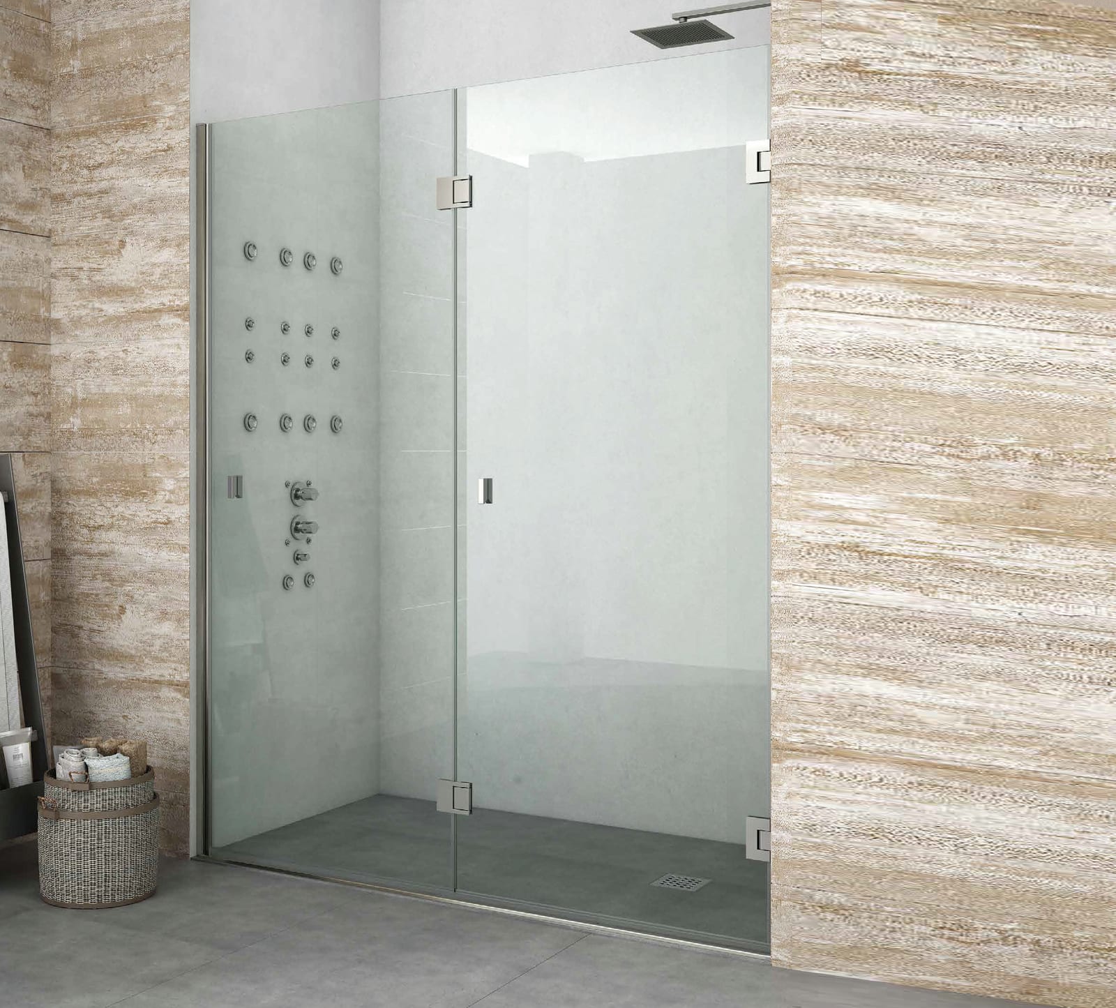 Mampara de ducha Glassinox Singapur Principal 0