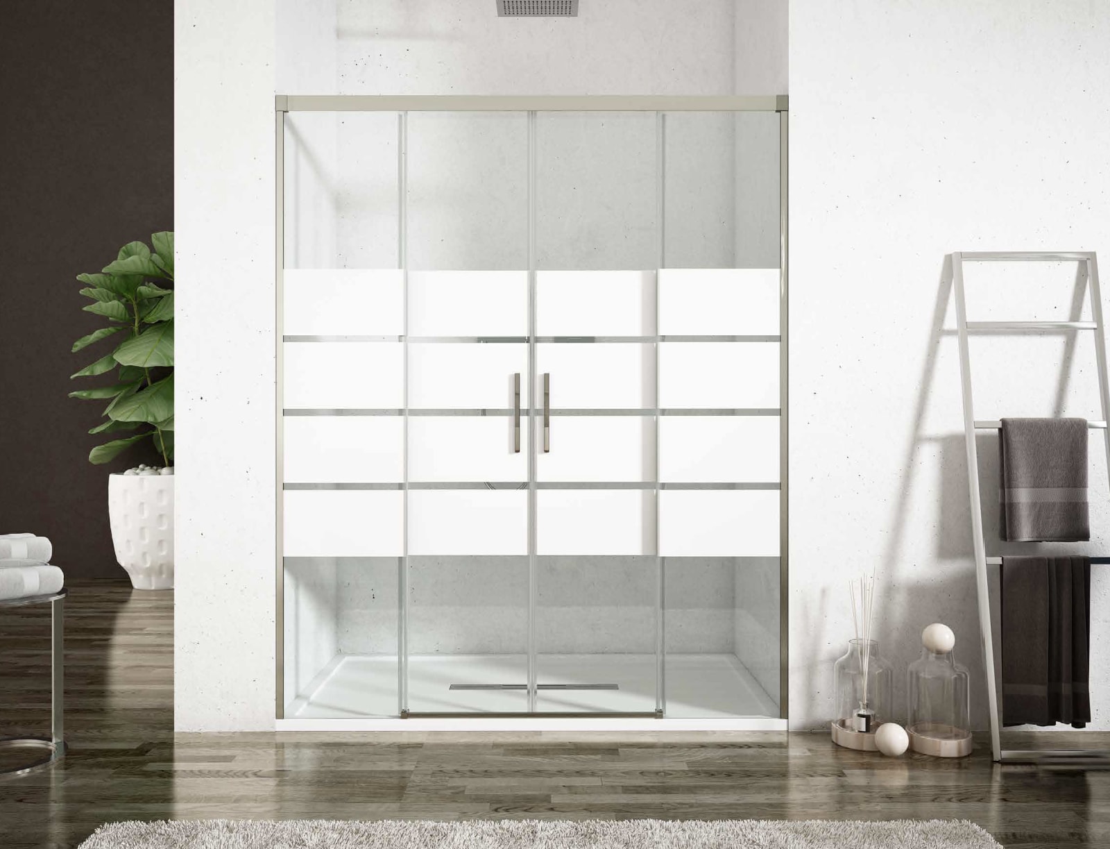 Mampara de ducha Glassinox Corinto Principal 0